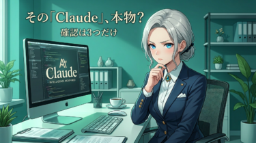 Claudeの偽サイトに気をつけて。本物との見分け方と3つの確認ポイント【2026年版】
